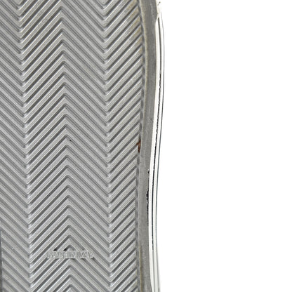 Chanel Laminated Lambskin Sneakers 37.5 Silver 9 of 17