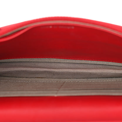 Chanel Caviar Sevruga Wallet on Chain WOC Red 4 of 12