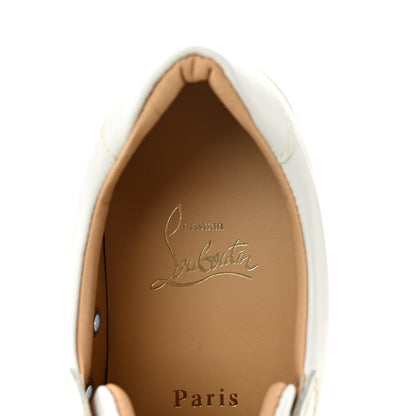 Christian Louboutin Calfskin Vieira Flat Sneakers 37 White 7 of 12