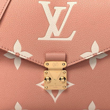 Louis Vuitton Empreinte Monogram Giant Pochette Metis Rose Trianon Cream 8 of 10