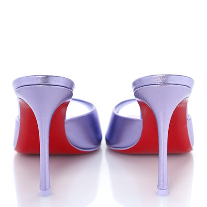 Christian Louboutin Metallic Me Dolly 100 Sandals 37.5 Lilac 5 of 8