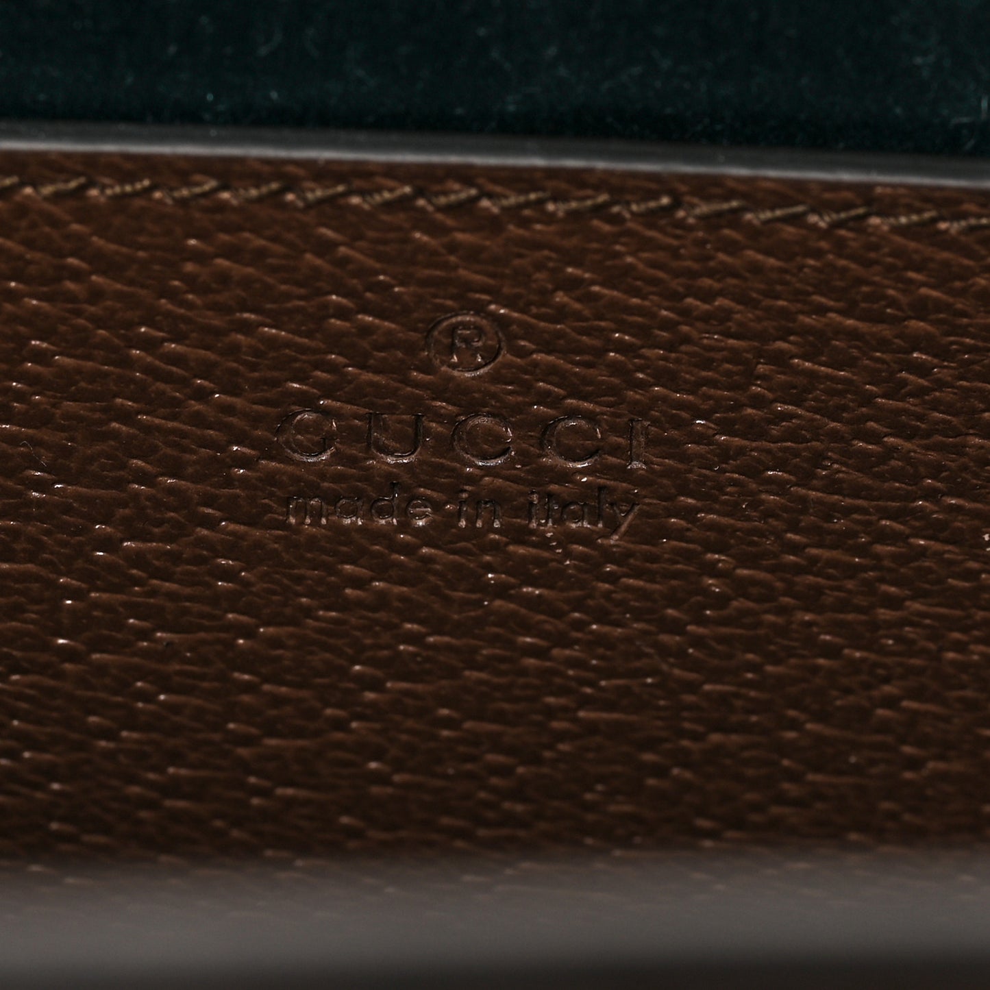 GG Supreme Monogram Web Small Ophidia Chain Shoulder Bag Brown