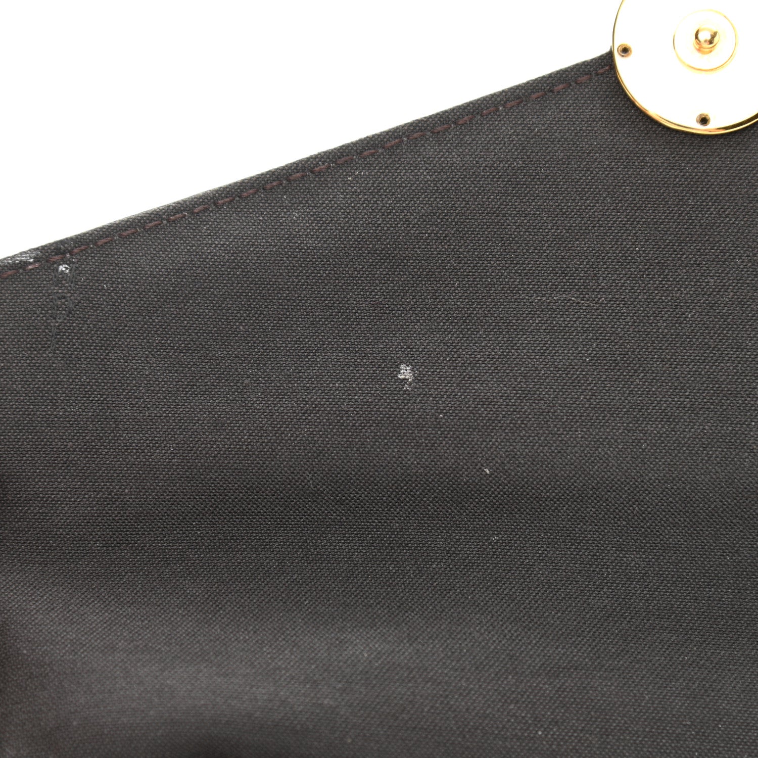 Fendi Vitello Soft F is Fendi Bi-Color FF 1974 Embossed Envelope Wallet on Chain Maya Black 8 of 9