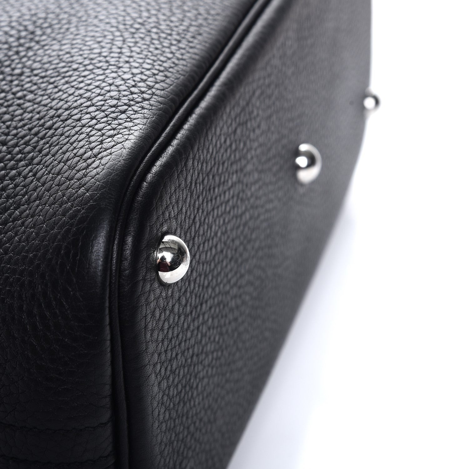 Hermes Taurillon Clemence Bolide 31 Black 26 of 26