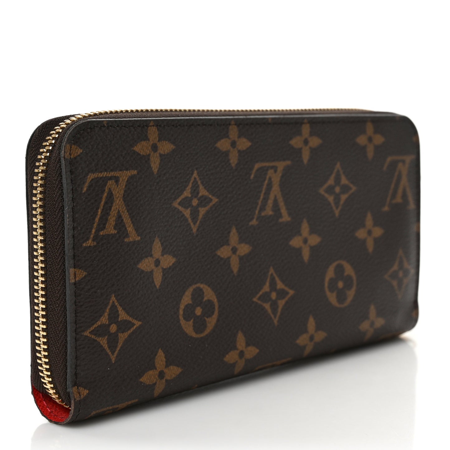 Monogram Zippy Wallet Coquelicot