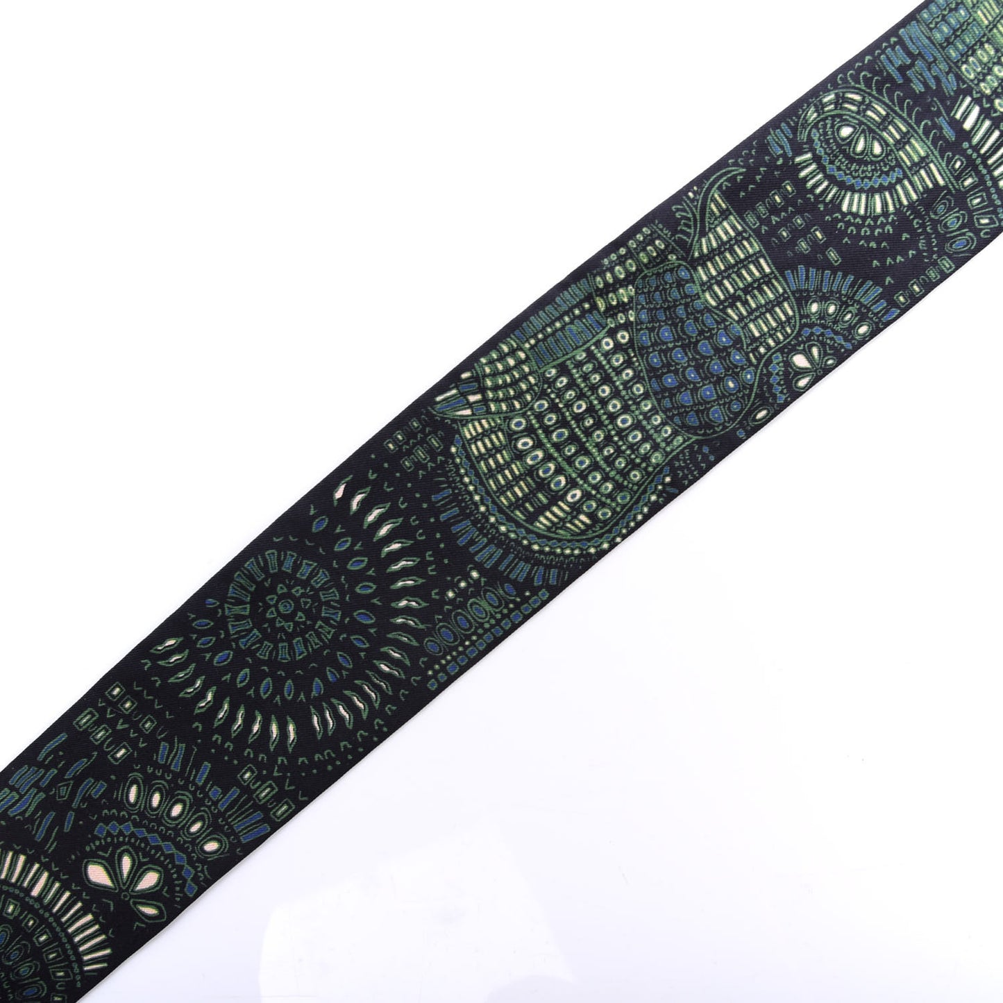 Silk Animals Mitzah Scarf Green