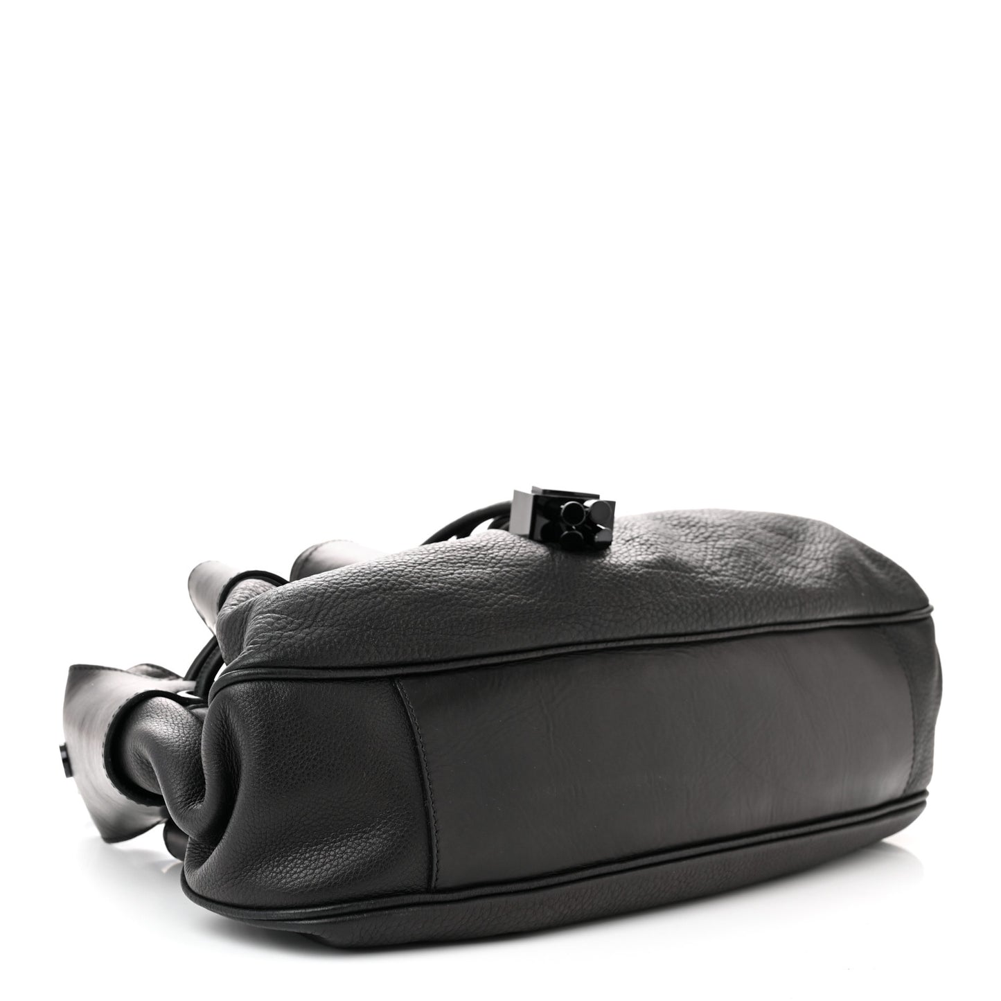 Prorsum Leather Warrior Hobo Black