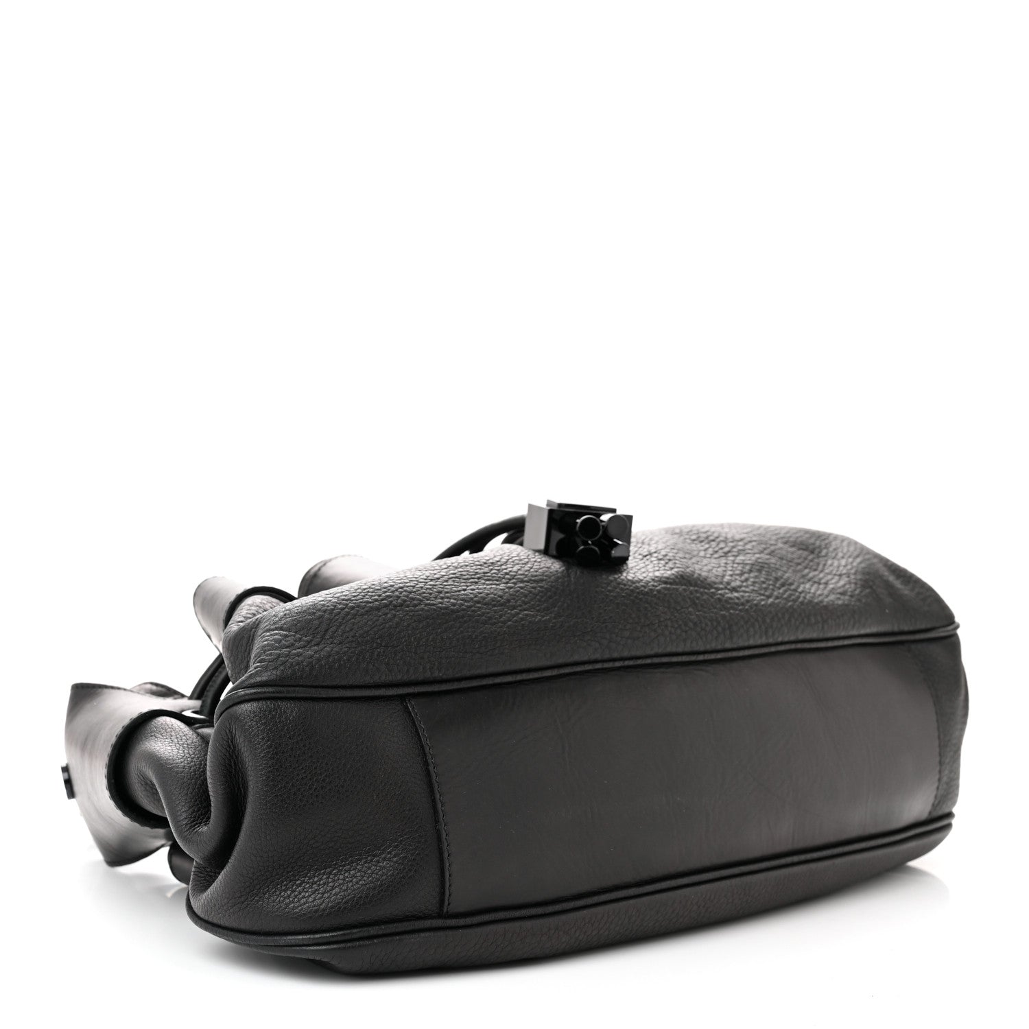 Burberry Prorsum Leather Warrior Hobo Black 4 of 12