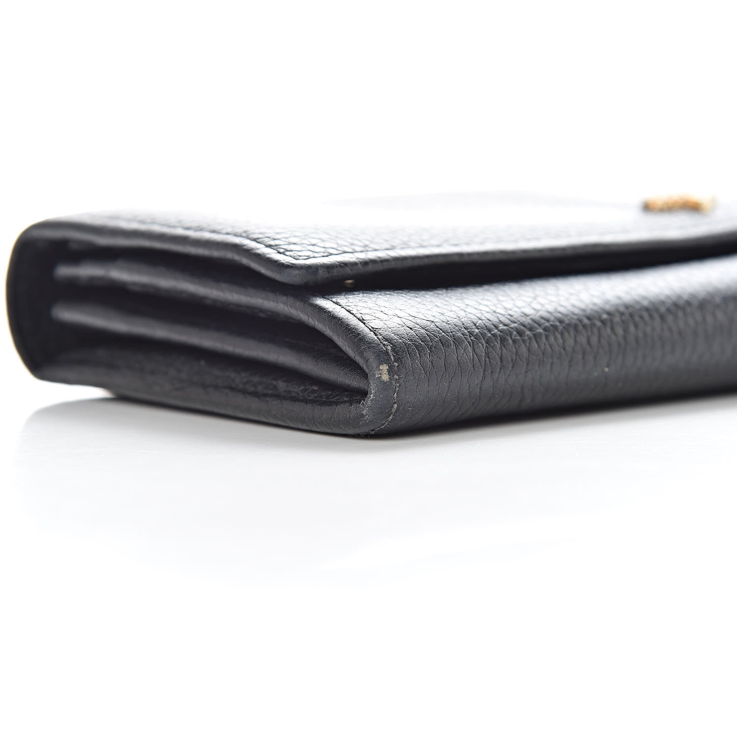 Mulberry Classic Grain Small Tree Continental Wallet Black 8 of 14