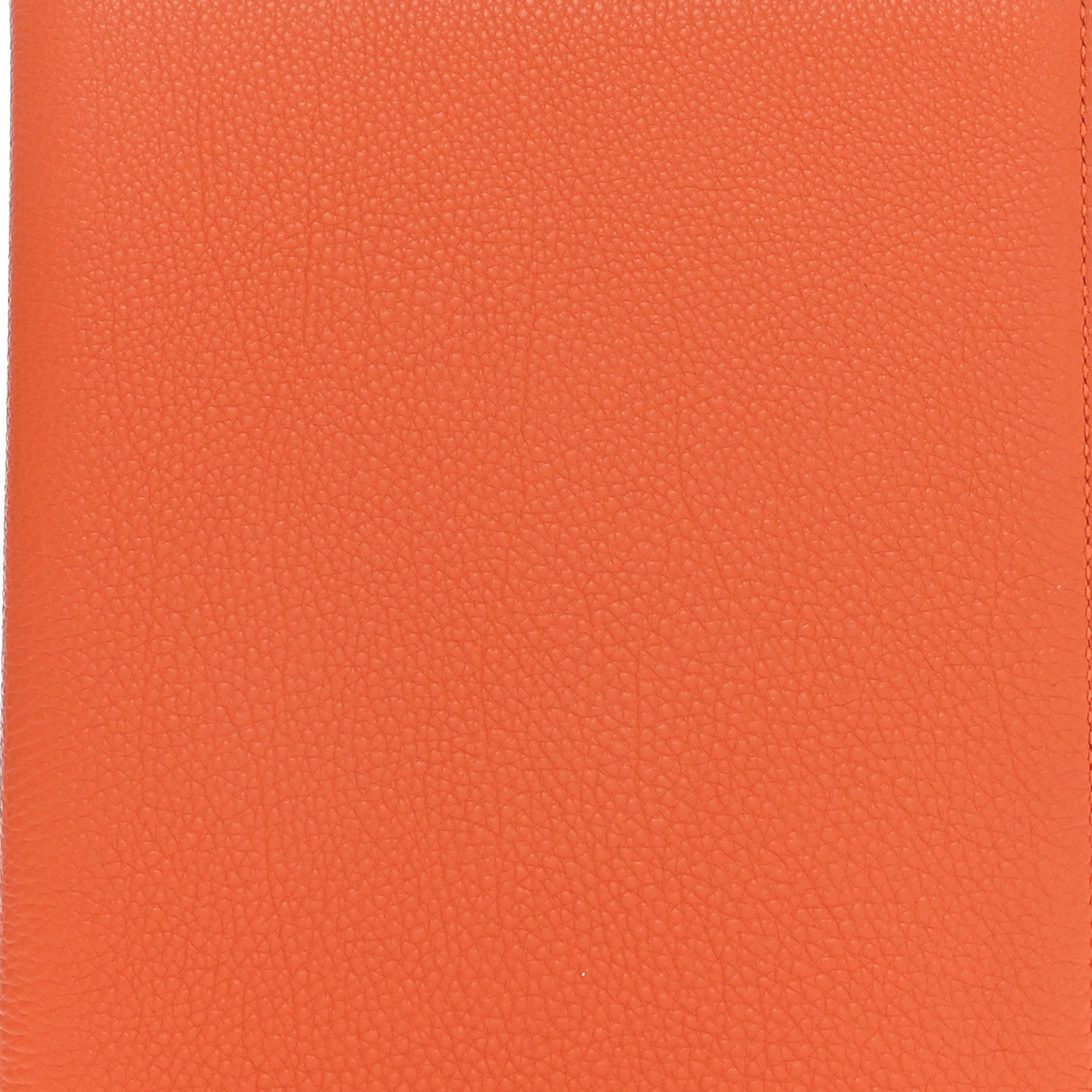 Hermes Togo Globe Trotter Agenda Cover GM Orange 7 of 8