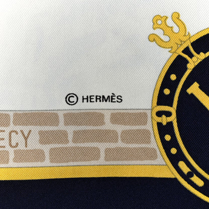 Hermes Silk Les Haras Nationaux Scarf 90 6 of 6
