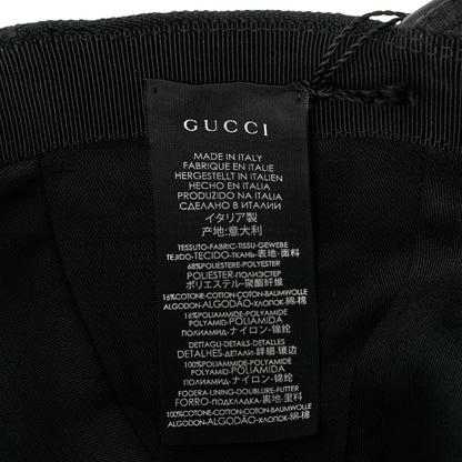 Gucci Monogram Web Baseball Hat S Black 8 of 8