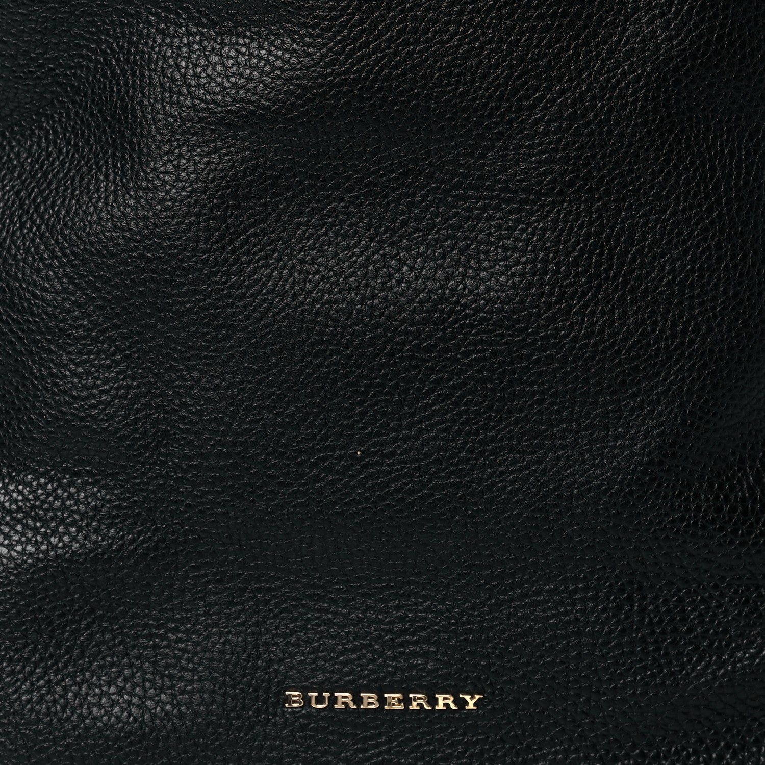 Burberry London Grainy Calfskin Medium Cale Hobo Black 8 of 10