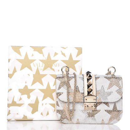 Valentino Garavani Nappa Crystal Star Small Glam Lock Rockstud Flap Multicolor 11 of 11