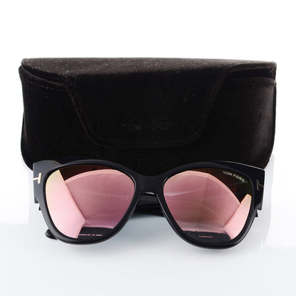 Tom Ford Acetate Anoushka Cat Eye Sunglasses TF371 Black 8 of 8