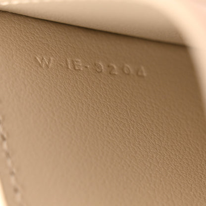 Celine Shiny Calfskin Triomphe Card Holder Pale Beige 8 of 9