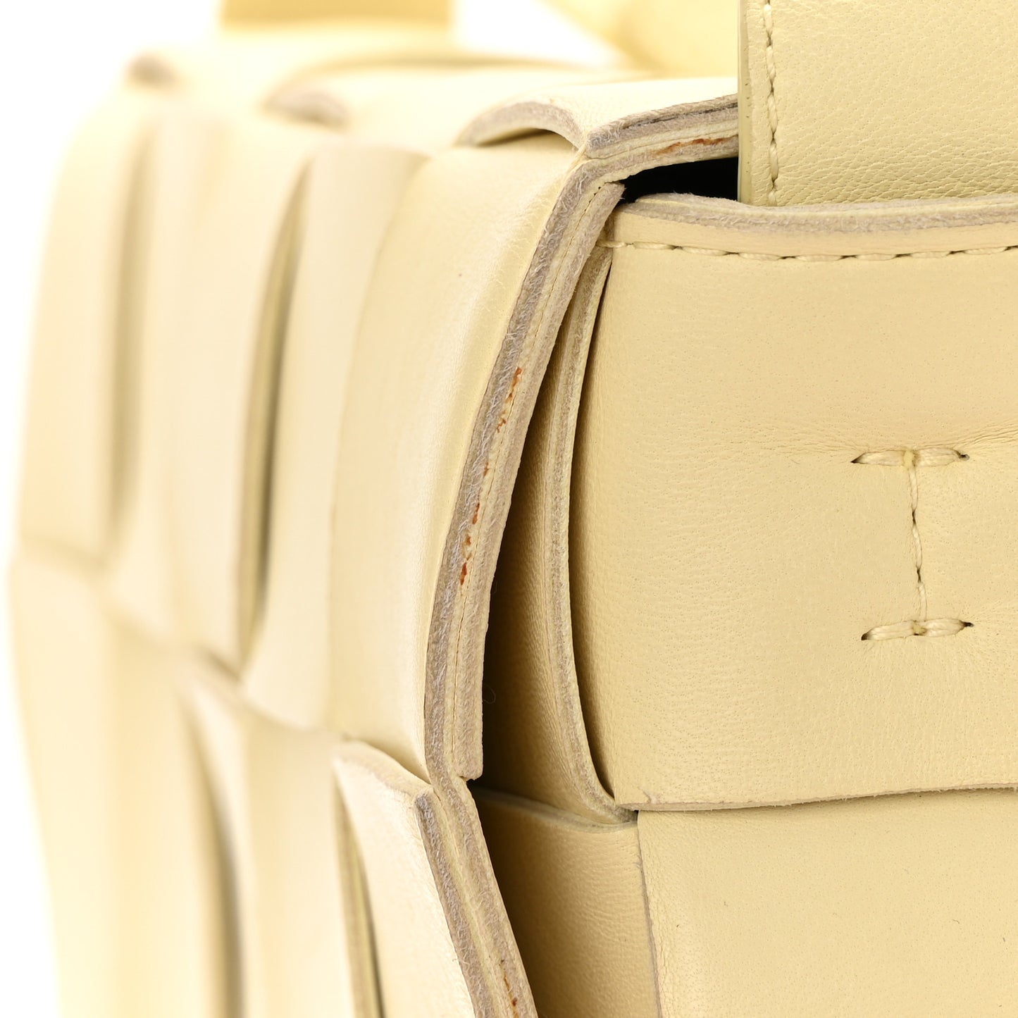 Nappa Maxi Intreccio Cassette Bag Zest
