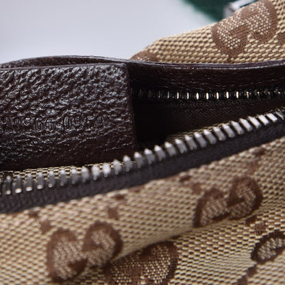 Gucci Monogram Web Belt Bag Dark Brown 7 of 7