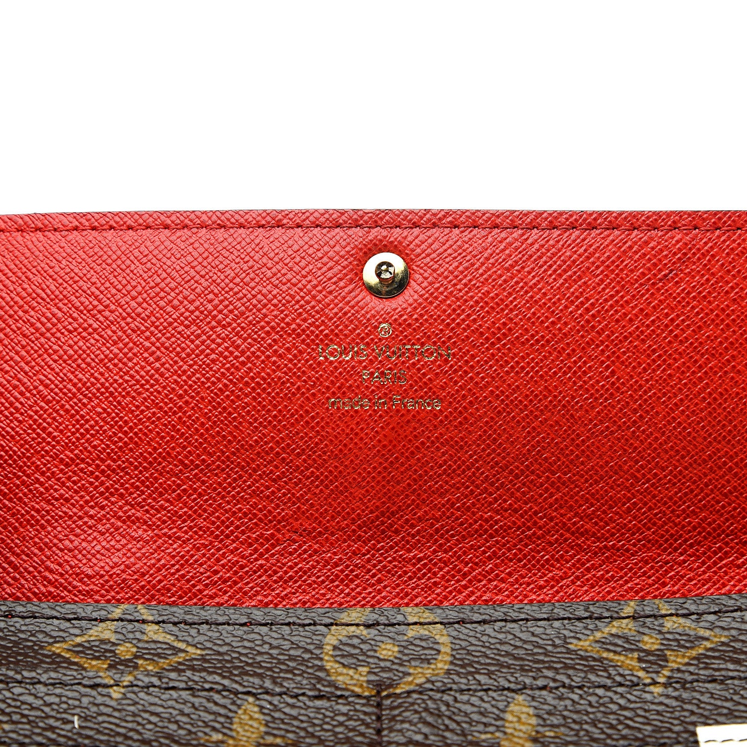Louis Vuitton Monogram Groom Sarah Wallet 5 of 7