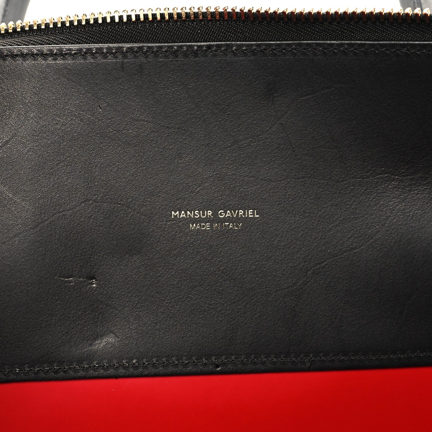 Calfskin Holdall Duffle Bag Black