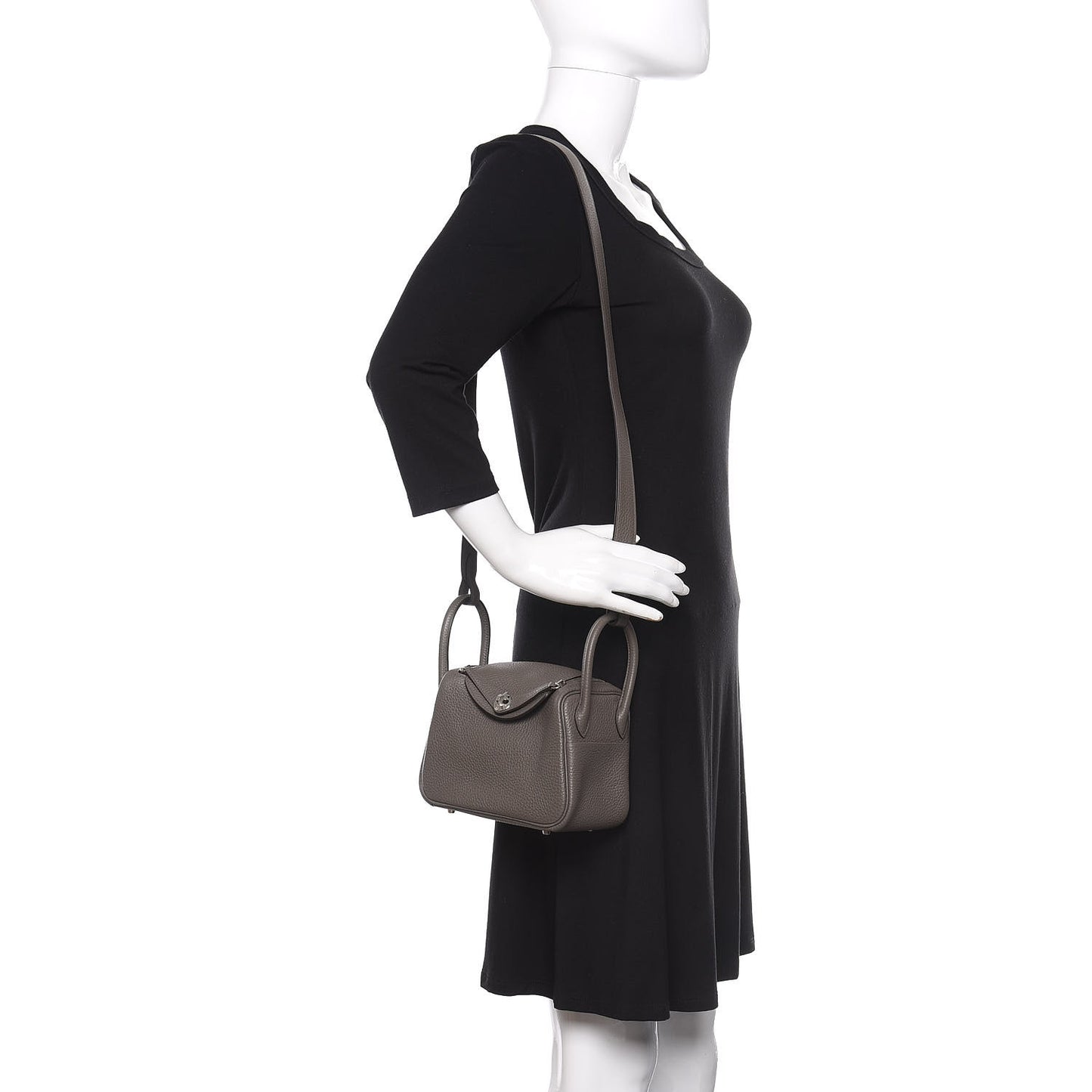 Taurillon Clemence Mini Lindy 20 Etain