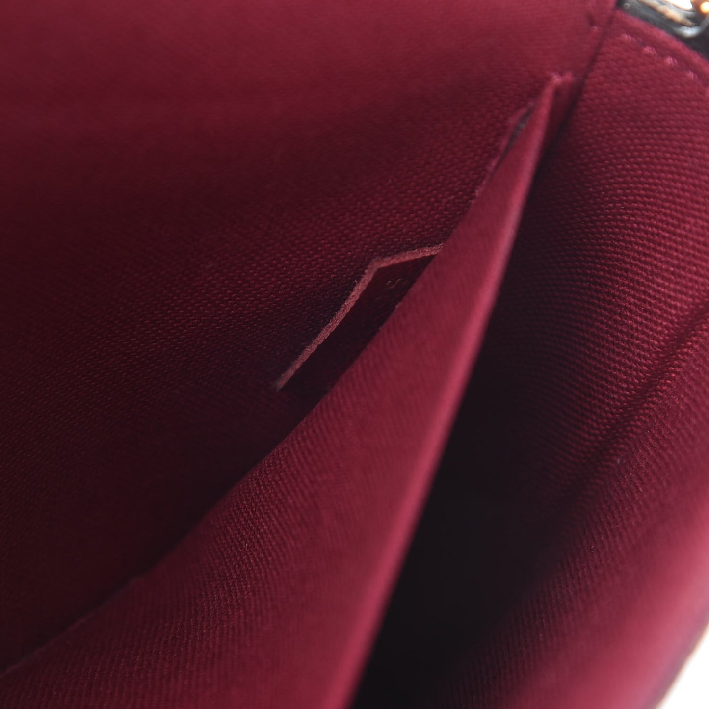 Monogram Pochette Felicie Chain Wallet Fuchsia