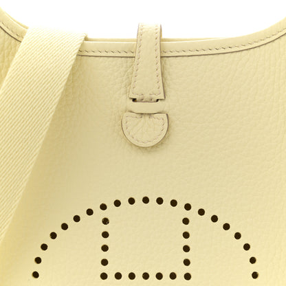 Hermes Taurillon Clemence Evelyne TPM Jaune Milton 7 of 10