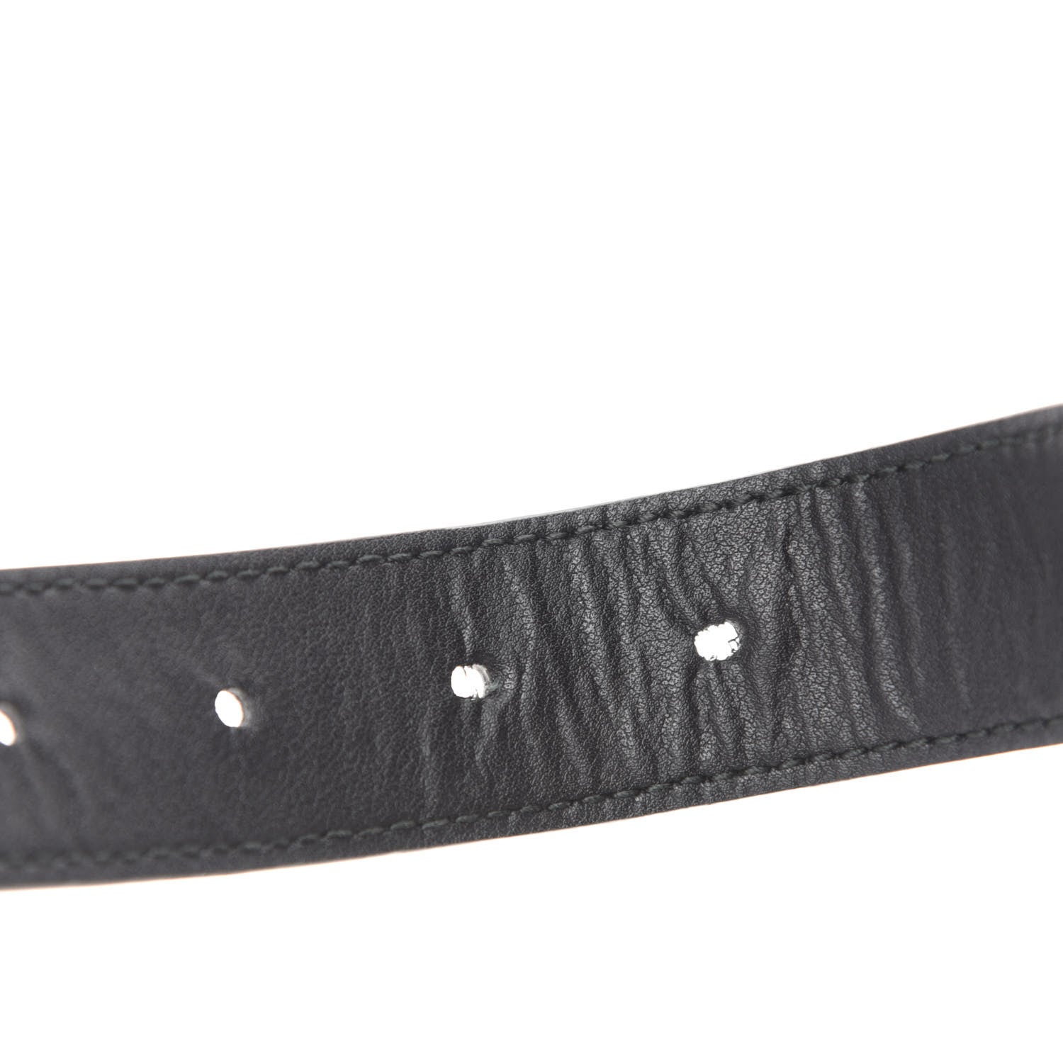 Gucci Calfskin Matelasse GG Marmont Belt Bag 85 34 Black 9 of 15