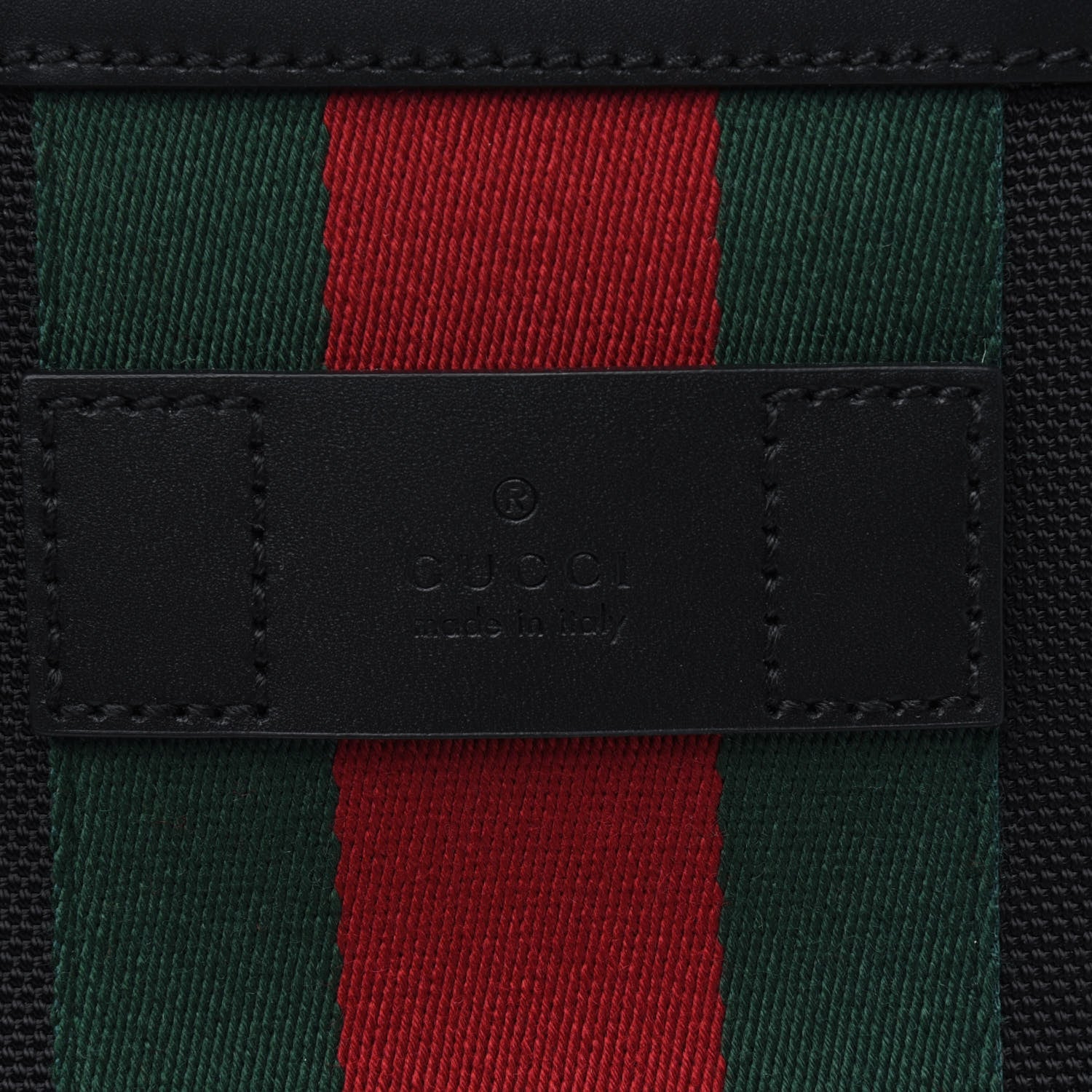Gucci Techno Canvas Web Vertical Tote Black 13 of 13