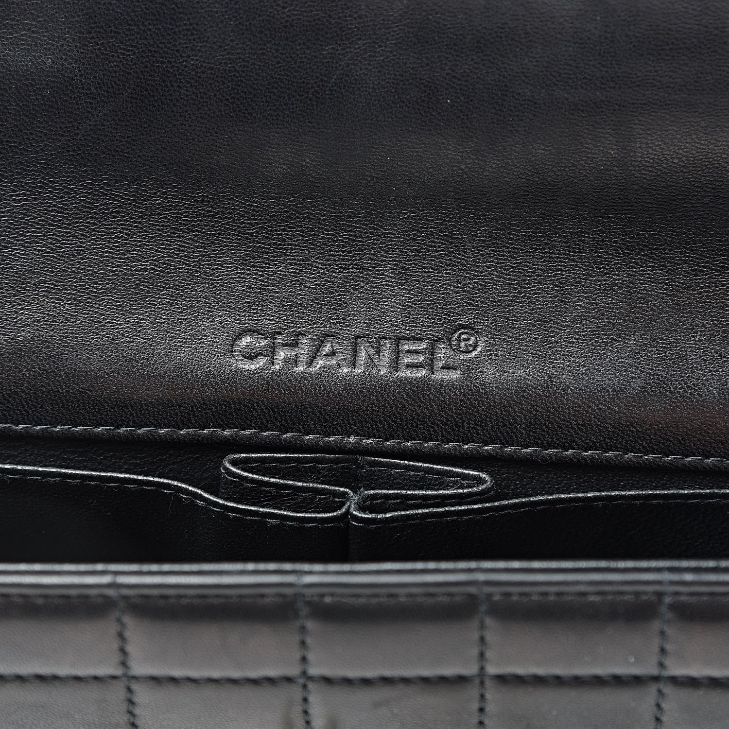 Chanel Lambskin East West Chocolate Bar Flap Black 6 of 16