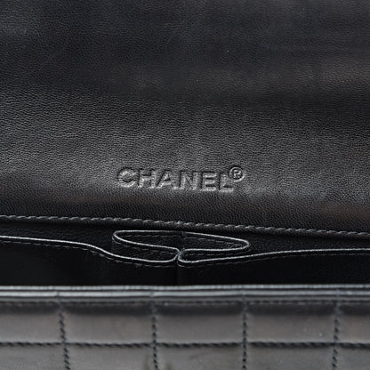 Chanel Lambskin East West Chocolate Bar Flap Black 6 of 16