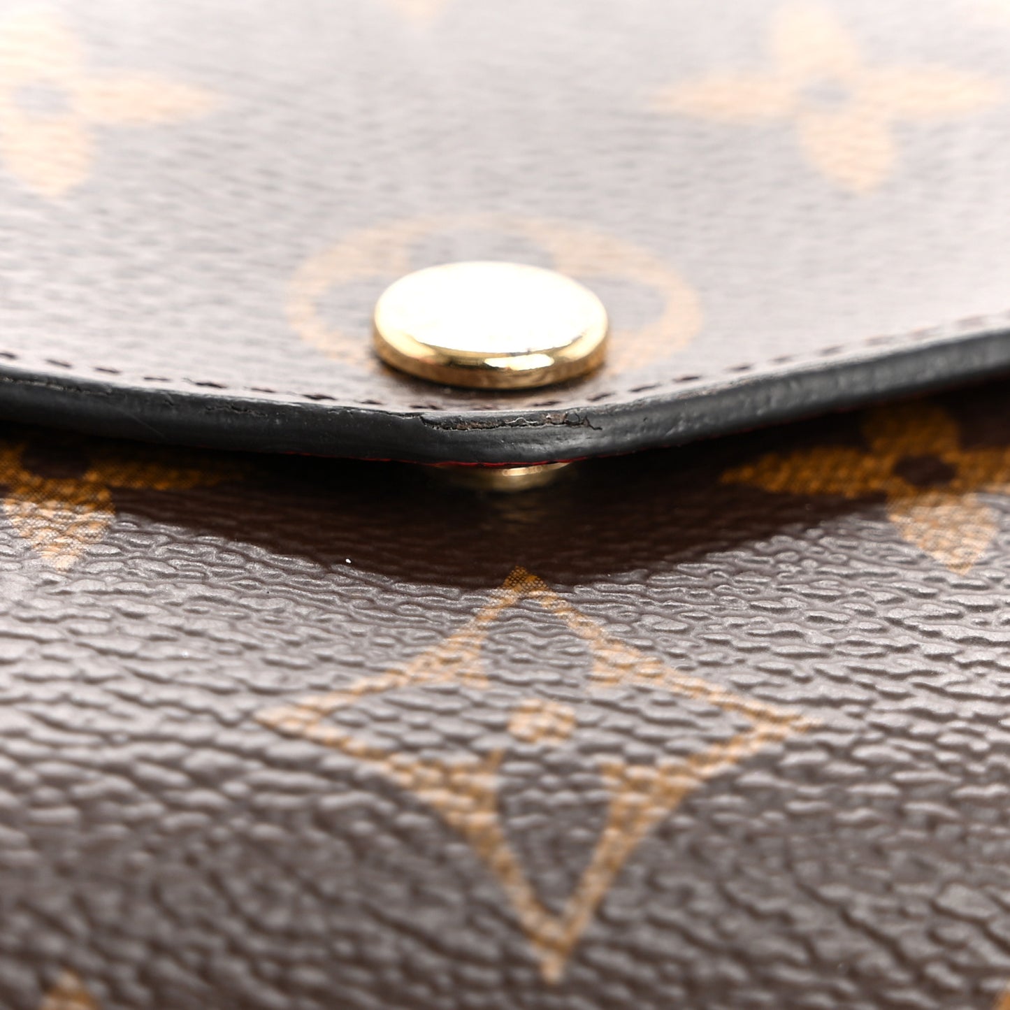 Monogram Sarah Wallet NM Coquelicot