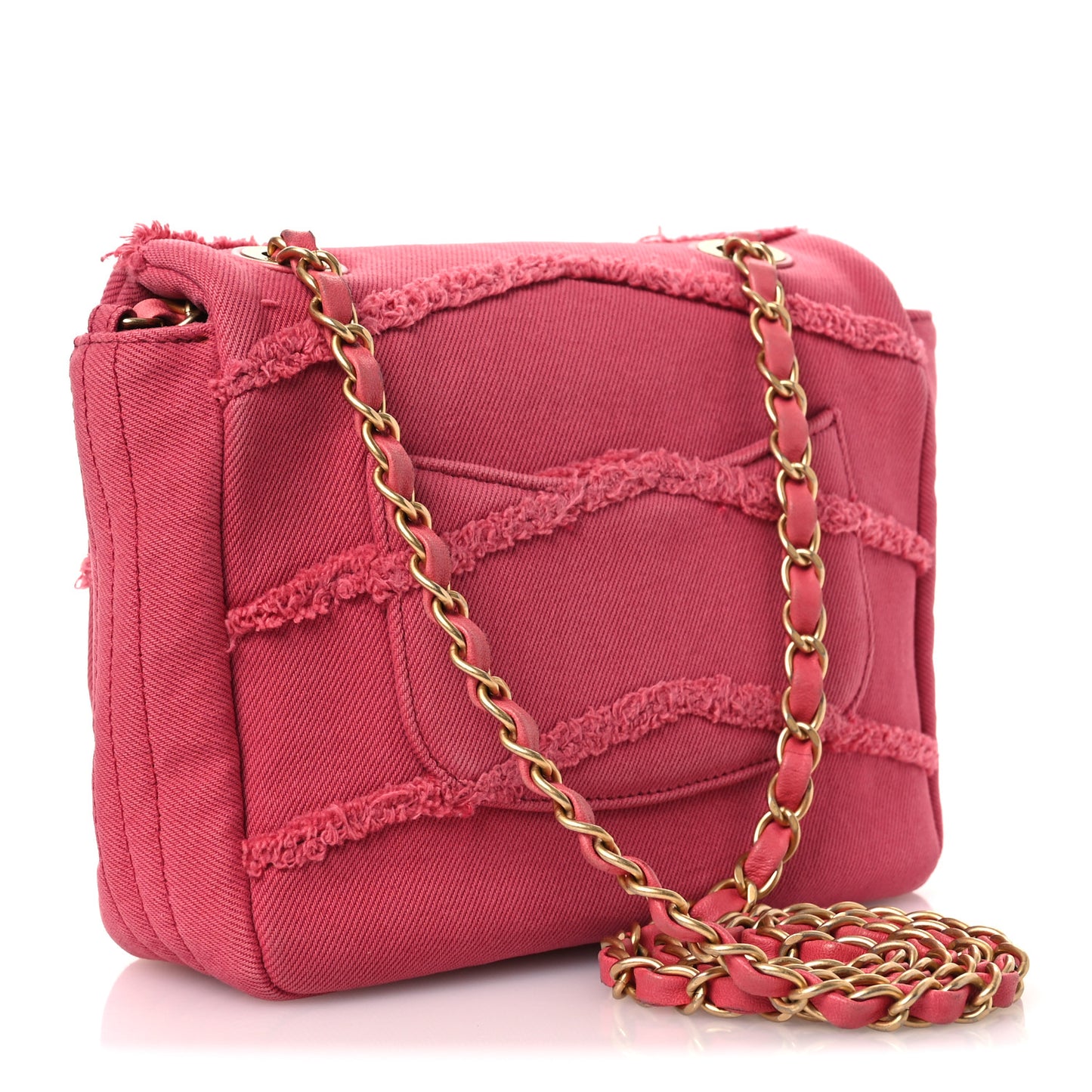 Denim Coco Flap Pink