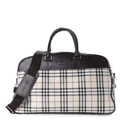 Burberry BURBERRYS House Check Travel Bag Chocolate 1 of 8