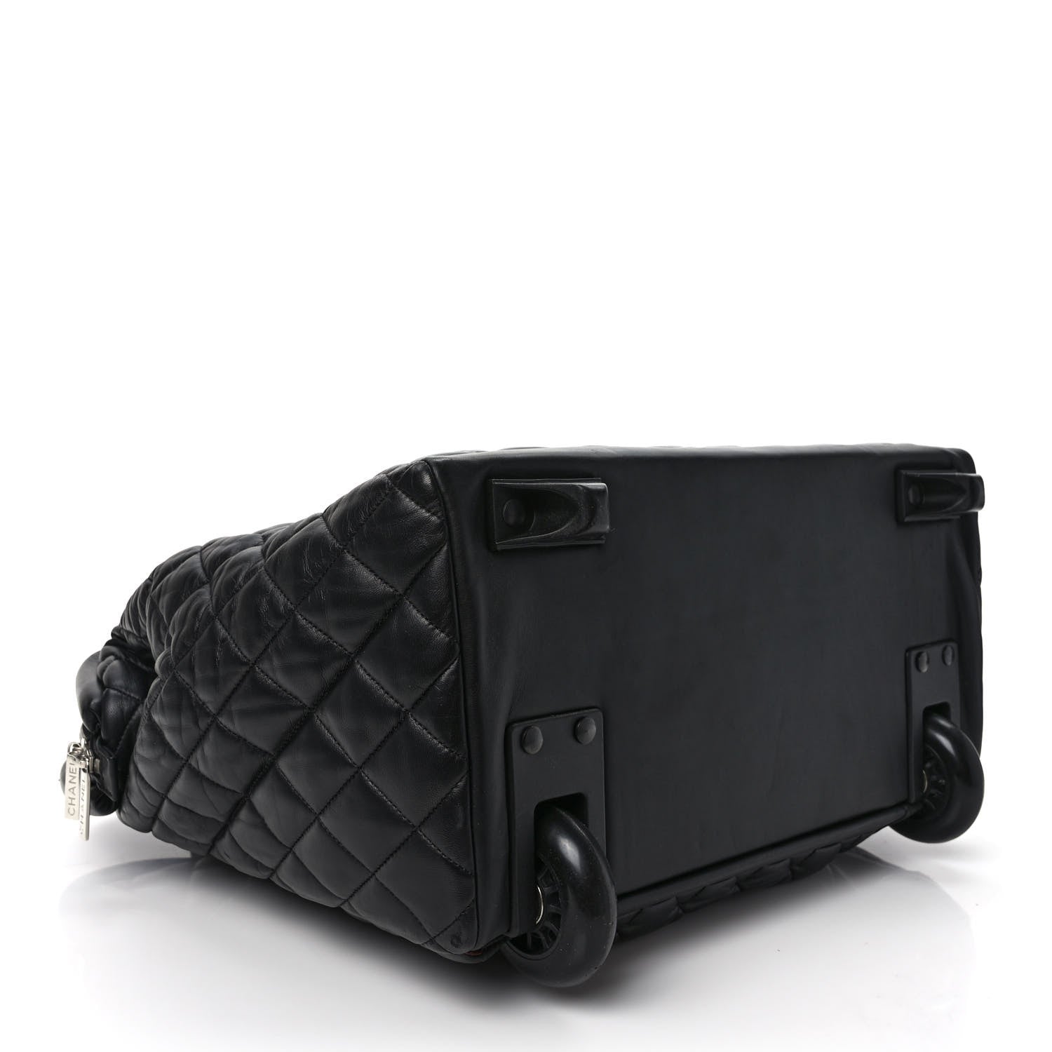 Chanel Lambskin Quilted Coco Cocoon Trolley Black 3 of 7