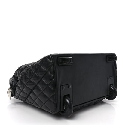 Chanel Lambskin Quilted Coco Cocoon Trolley Black 3 of 7