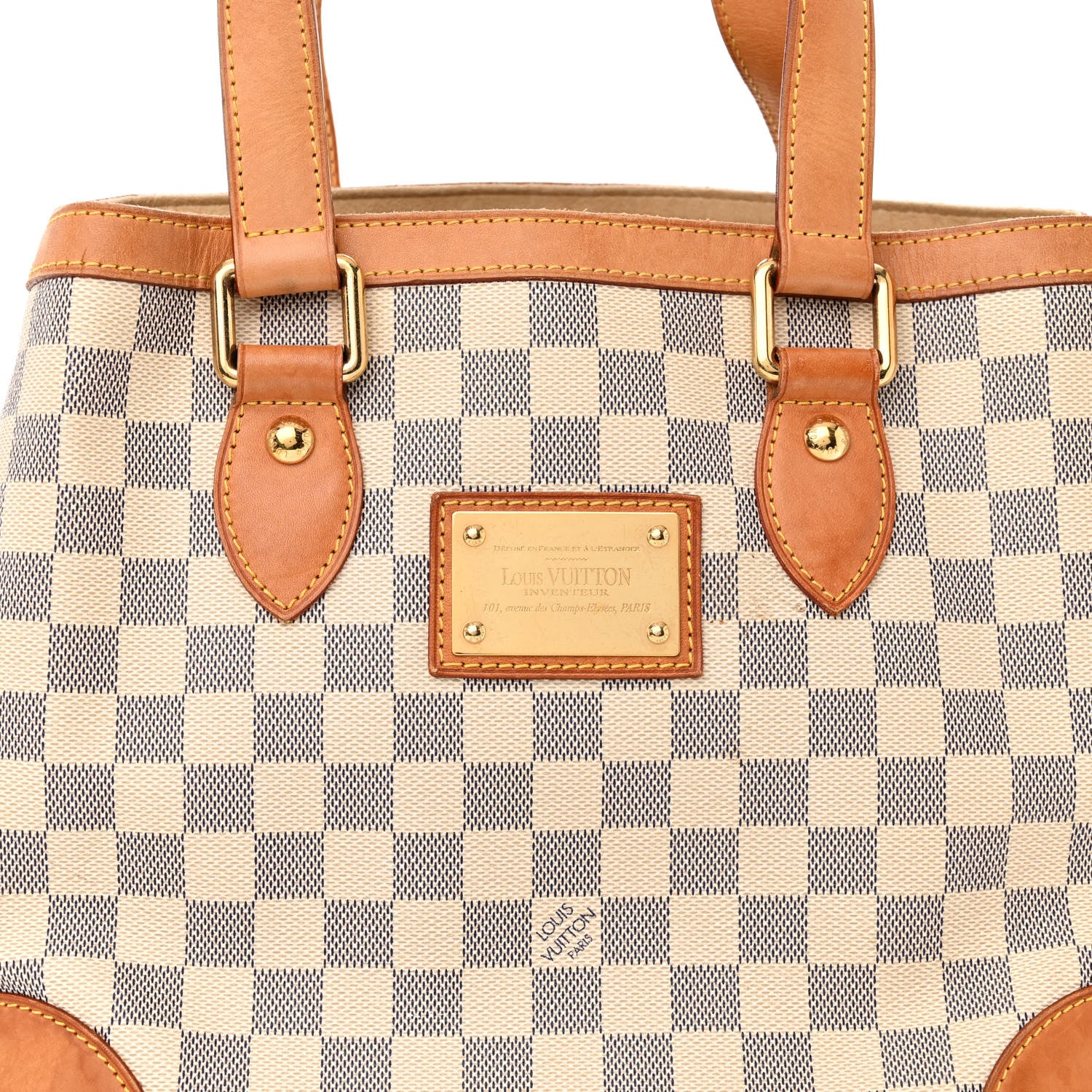 Louis Vuitton Damier Azur Hampstead PM 9 of 12