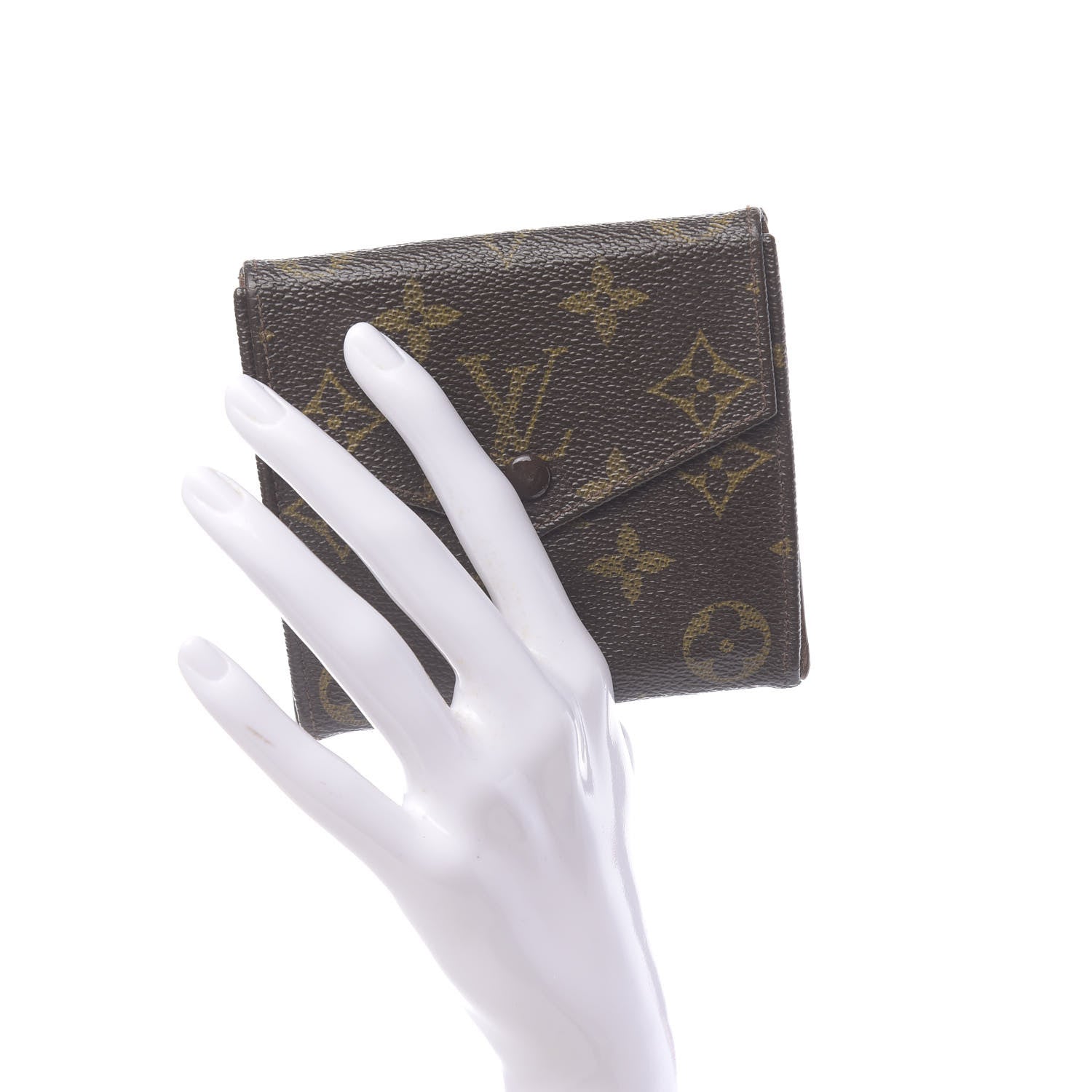 Louis Vuitton Monogram Porte-Monnaie Billets Wallet 2 of 12