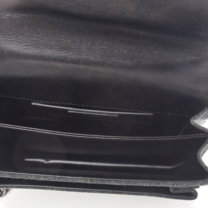Saint Laurent Denim Medium Monogram Sunset Black 4 of 8