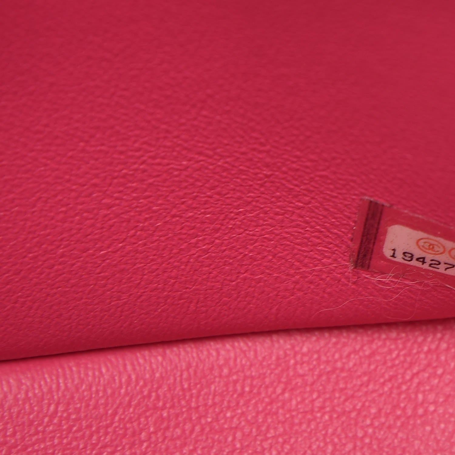 Chanel Lambskin Quilted Jumbo Double Flap Dark Pink 8 of 11