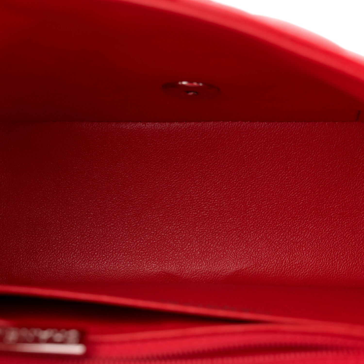 Chanel Lambskin Quilted Mini Square Flap Red 5 of 12