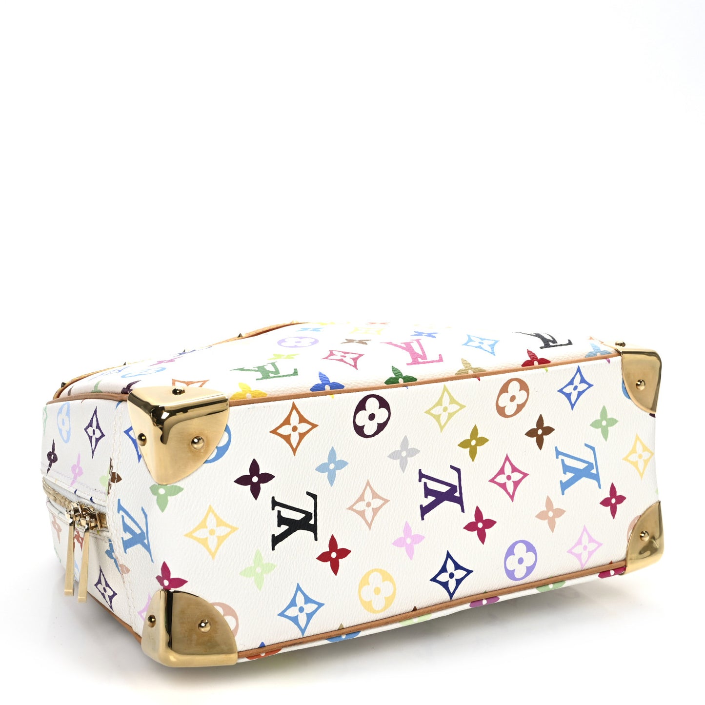 Monogram Multicolor Trouville White