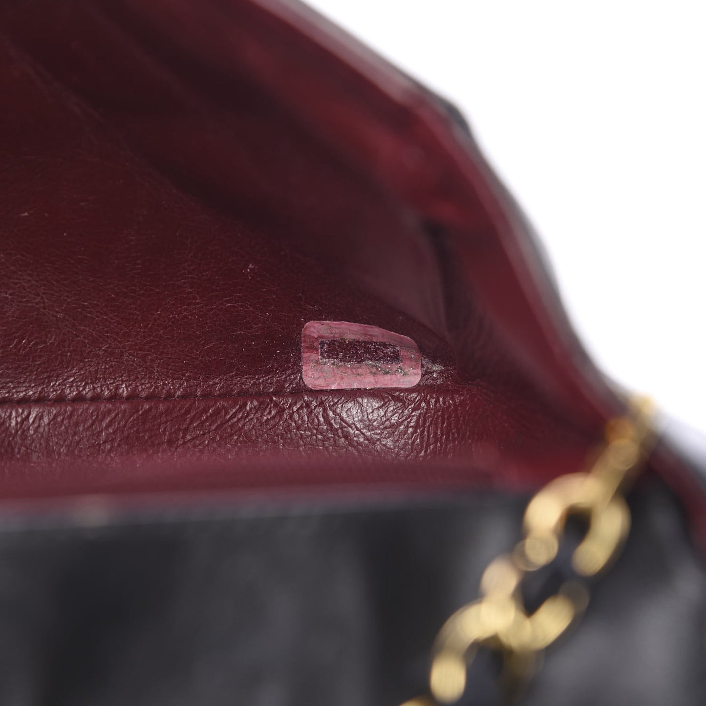 Lambskin Quilted Small Single Flap Black