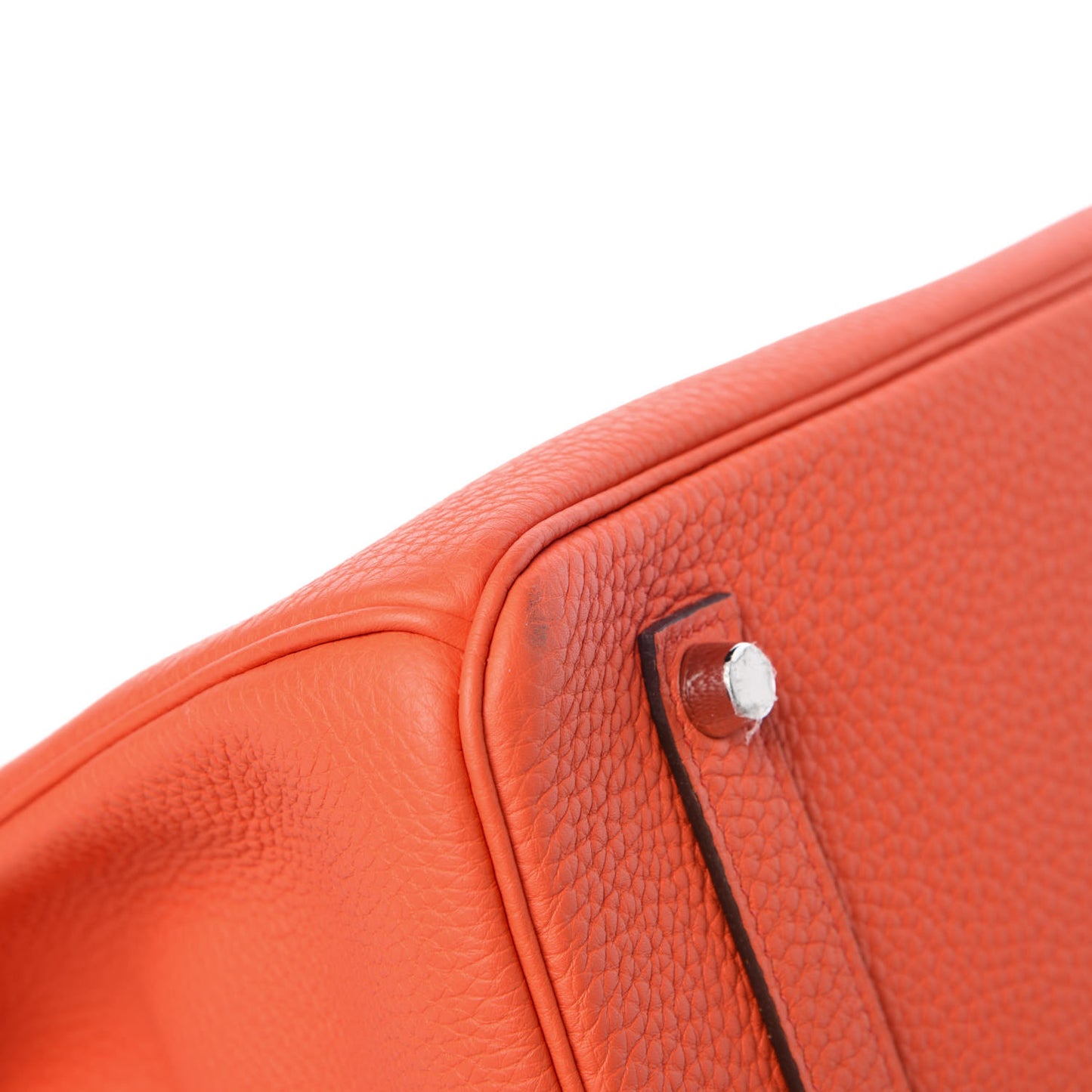 Togo Birkin 35 Orange Poppy