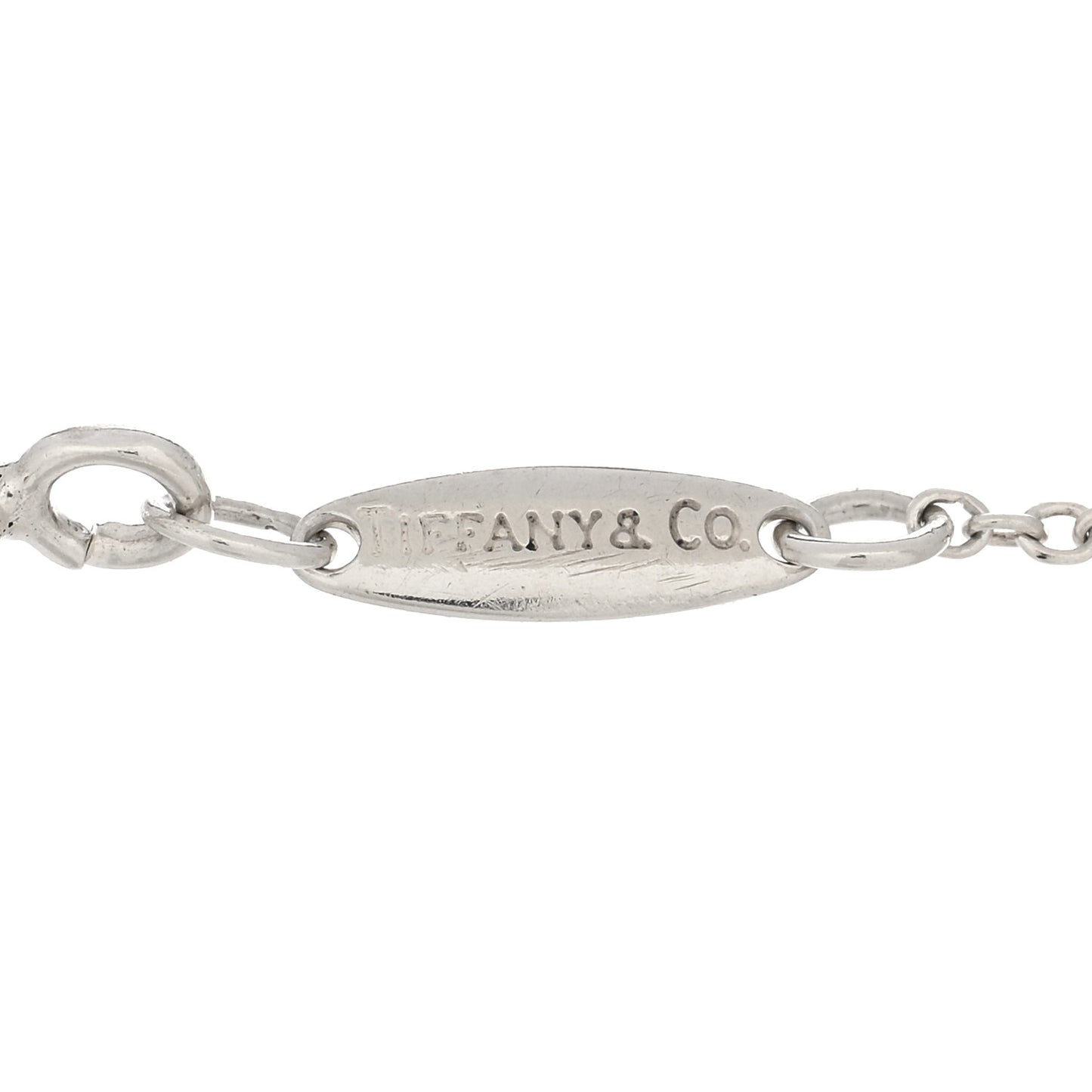Sterling Silver Diamond .25ct Elsa Peretti Diamonds By The Yard Bracelet