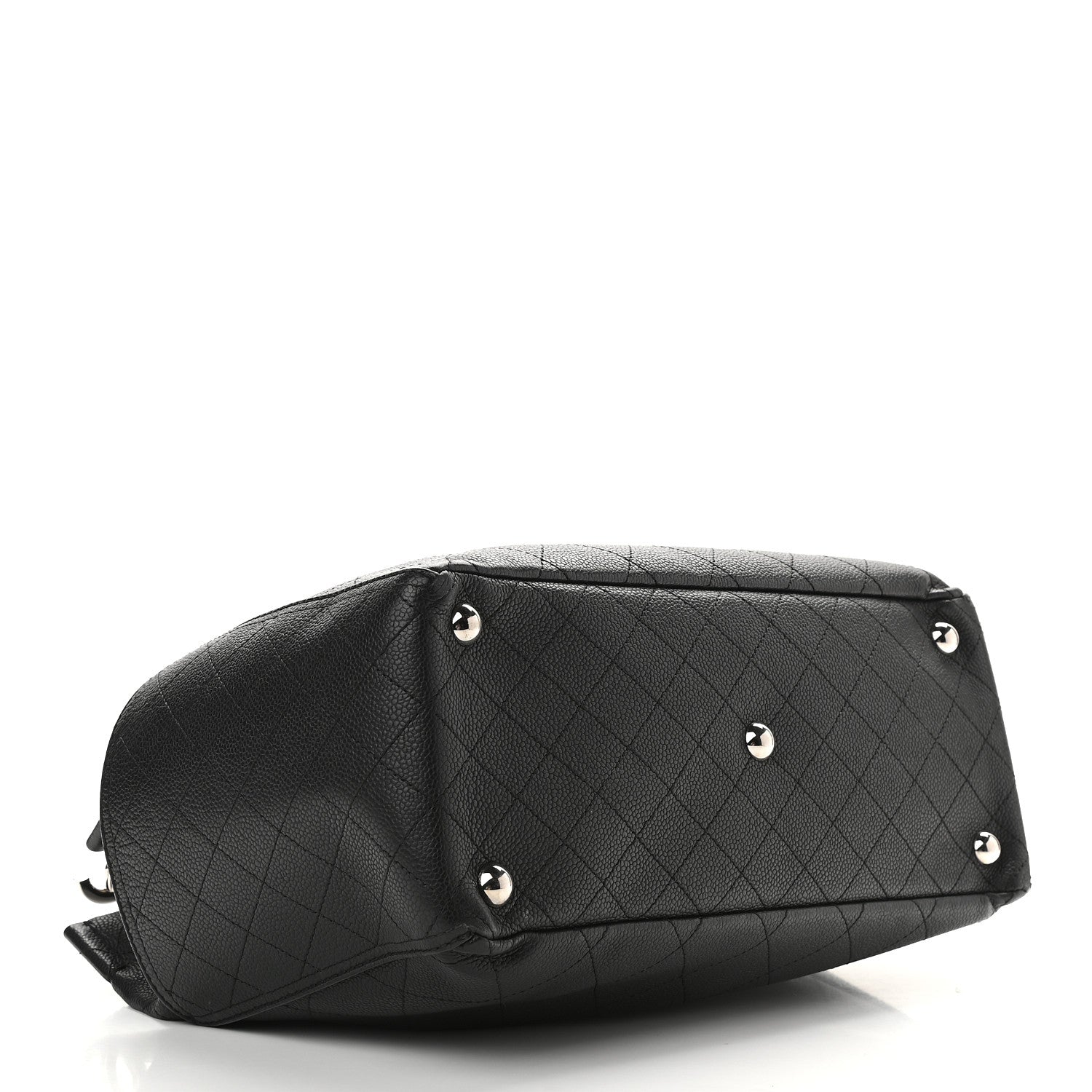 Chanel Grained Calfskin Medium CC Pocket Tote Black 4 of 9