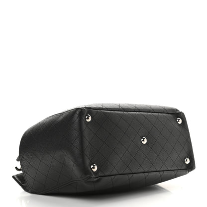 Chanel Grained Calfskin Medium CC Pocket Tote Black 4 of 9