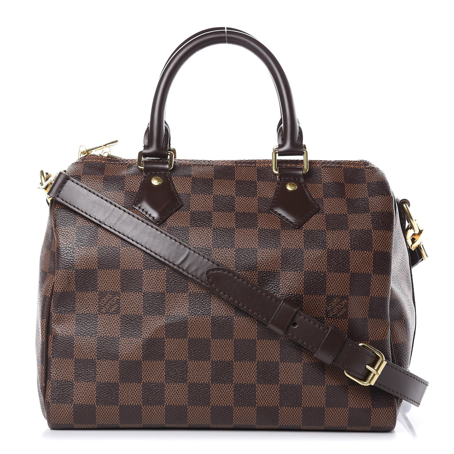 Damier Ebene Speedy Bandouliere 25