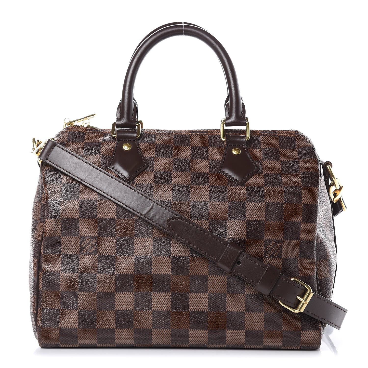 Louis Vuitton Damier Ebene Speedy Bandouliere 25 1 of 15