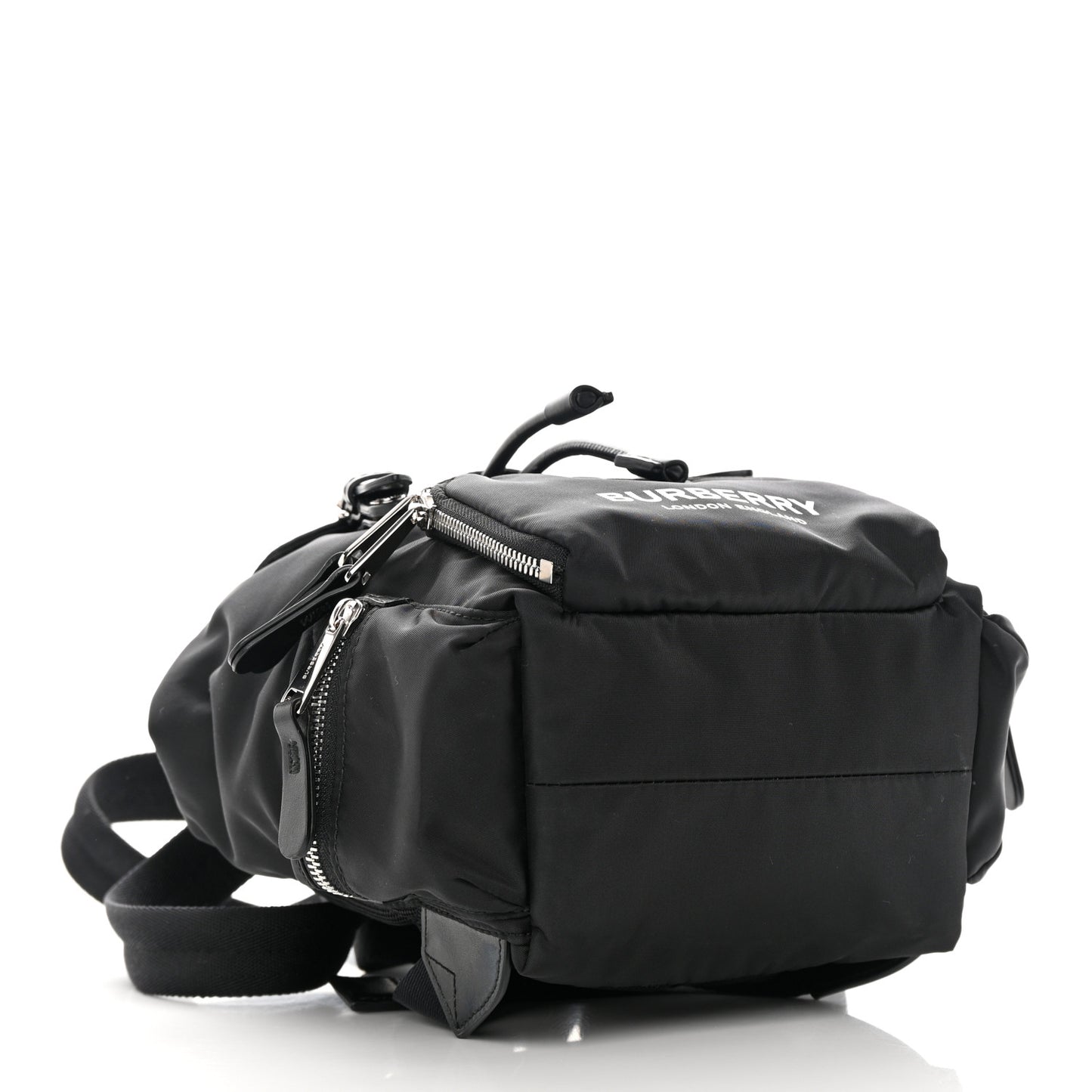 Nylon Logo Print Small Rucksack Backpack